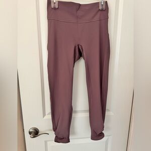 Lululemon leggings. Purple. Size 8